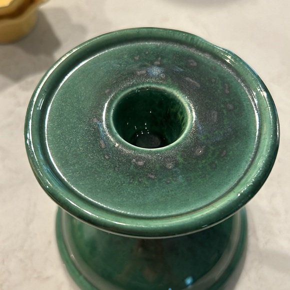 Southern Living at Home Gail Pittman Green Candle Stick Holder - Picture 2 of 3